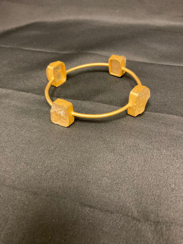 JP209 - Bracelet with Yellow Tourmaline stones