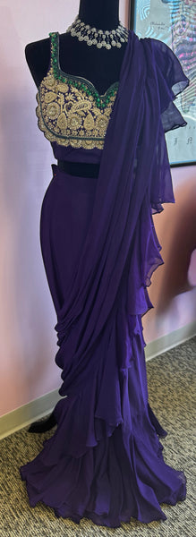 Ori013: Ready to Wear Saree with Blouse
