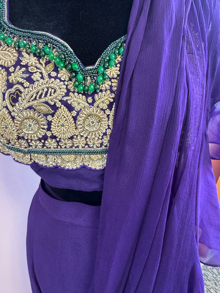 Ori013: Ready to Wear Saree with Blouse