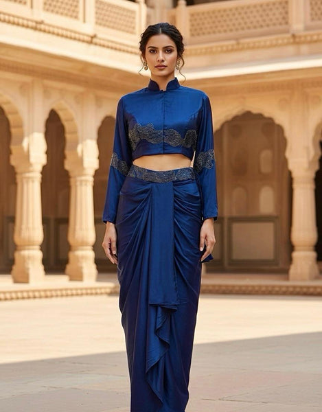 Ori011: Indo-western 2-piece set