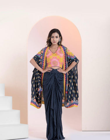Ori028: Indo-western 3-piece set