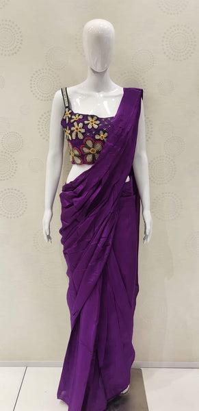 AFL7017: Ready to Wear Saree with Blouse