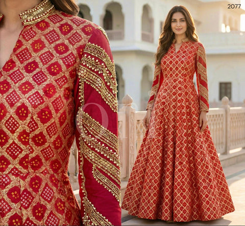 Ori039: Long gown with sleeves
