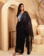 Ori016: Ready To Wear Saree with Blouse