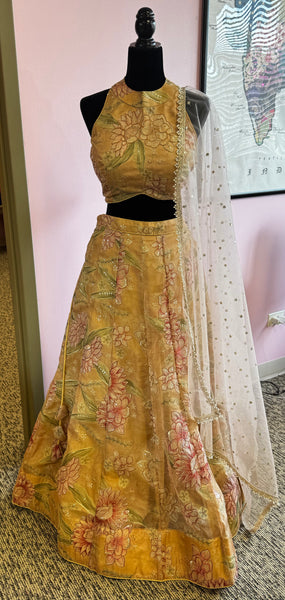 AFL6007: Beautiful peach lehenga