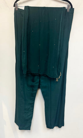 RFSS1634- Green co-ord set.