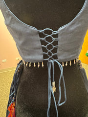AFL2021- Beautiful lehenga with bead work blouse and dupatta