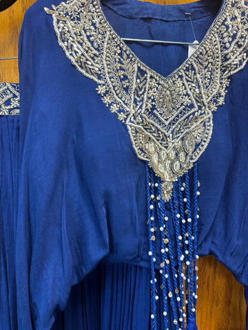 KKD014: Beautiful blue two piece set