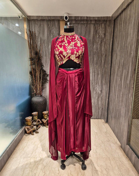 Ori009: Indo-western 3 piece set