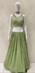 AFL7019: Beautiful lehenga with blouse and dupatta
