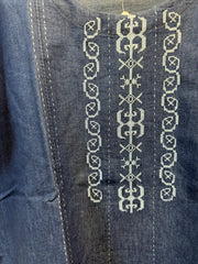 JPD010-Navy blue short kurti