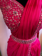 Ori020: Ready to Wear Saree with Blouses and Belt
