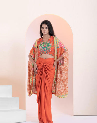 Ori049: Indo-western 3-piece set
