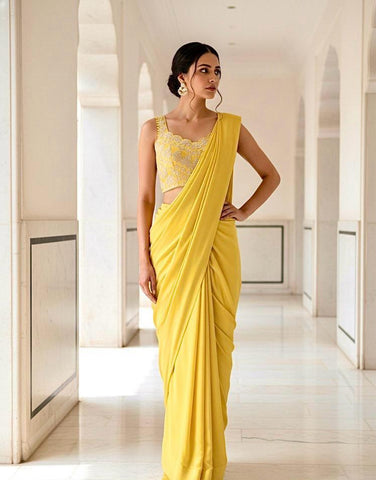 Ori008: Ready to Wear Saree with Blouse