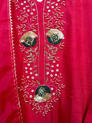 PNK012- pink suit.