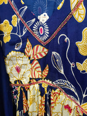 RBD059- Black and yellow chinnon suit with dupatta.