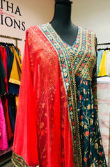 RFSS1653- partywear gown.
