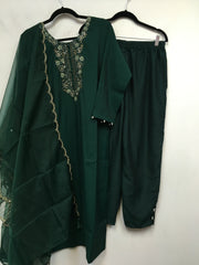 PNK013- Green suit.