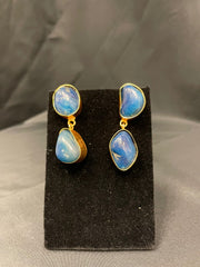 JP130 - Semi-precious stones Ear-ring