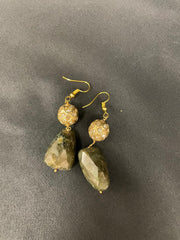 JP150 - Semi-precious stones Ear-ring