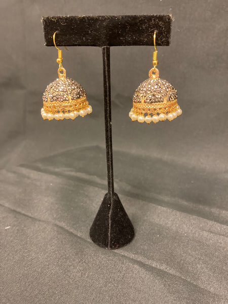 JP165 - Semi-precious stones Ear-ring