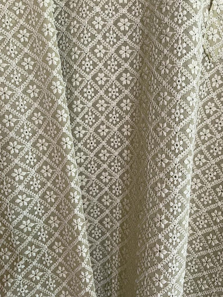 MWK106 - Lucknowi Chikan Georgette Kurta
