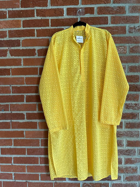 MWK103 - Lucknowi Chikan Georgette Kurta