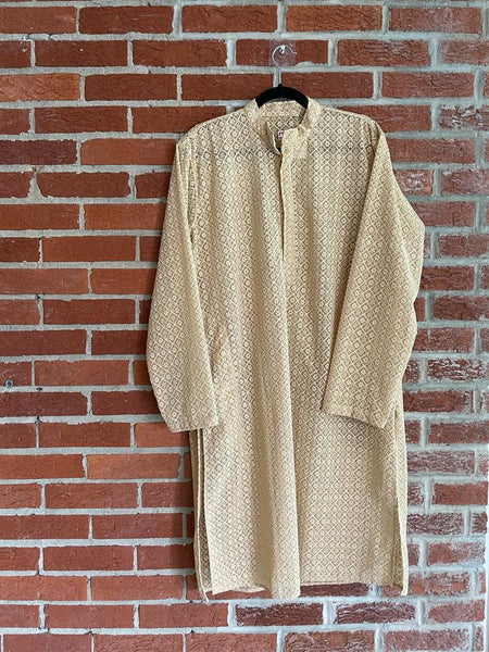 MWK107 - Lucknowi Chikan Georgette Kurta