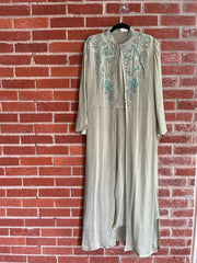 RFSS1107 - Desginer Party Wear suit with Crop Top. Comes with Palazzo and Emroidered Jacket