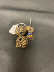 JP139 - Semi-precious stones Ear-ring