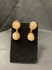 JP160 - Semi-precious stones Ear-ring